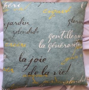 Turquoise 18x18 pillow cover set